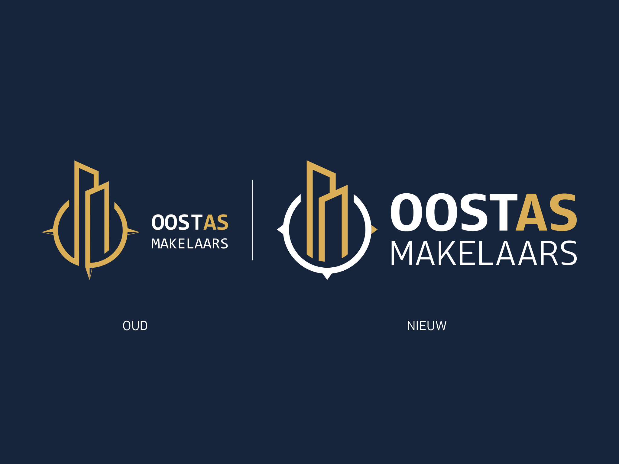 Logo ontwerp Oostas Makelaars
