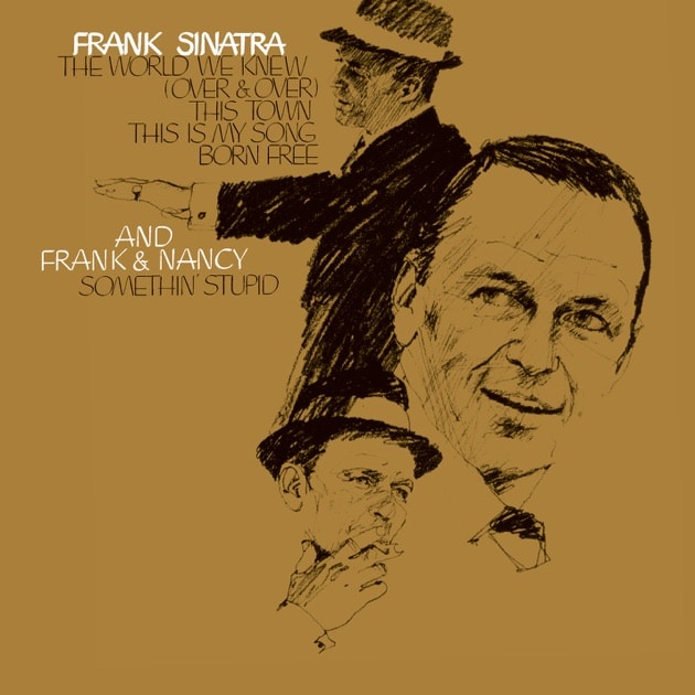Music cover art: The World We Knew (Over And Over) van Frank Sinatra.